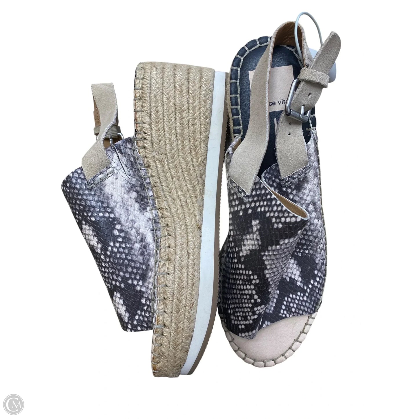 Shoes Heels Platform By Dolce Vita In Snakeskin Print, Size: 9.5