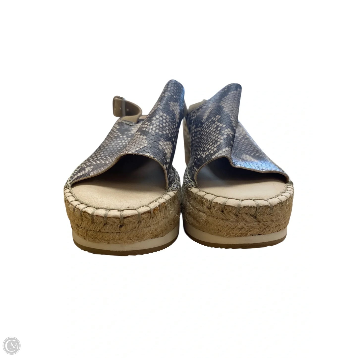 Shoes Heels Platform By Dolce Vita In Snakeskin Print, Size: 9.5