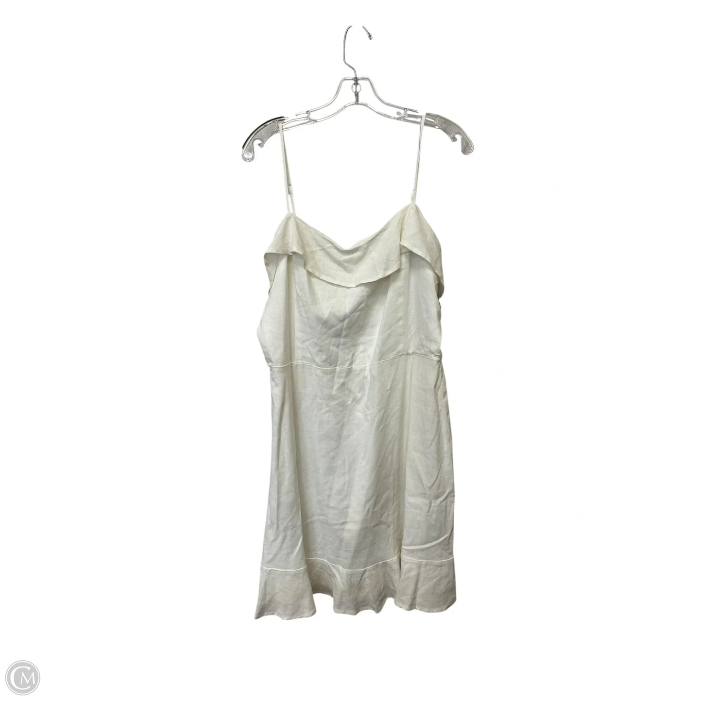Dress Casual Short By Gianni Bini In White, Size: Xxl