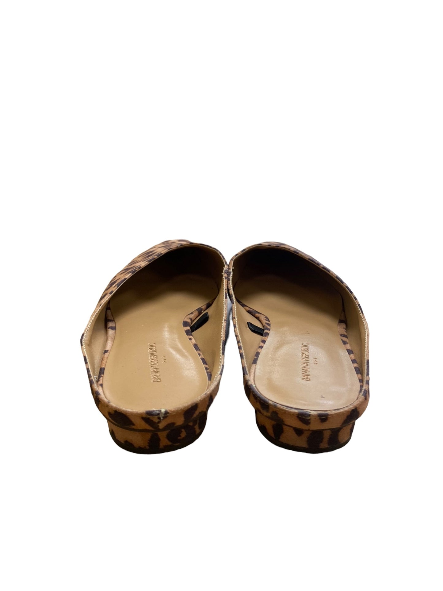 Animal Print Shoes Flats Banana Republic, Size 8.5