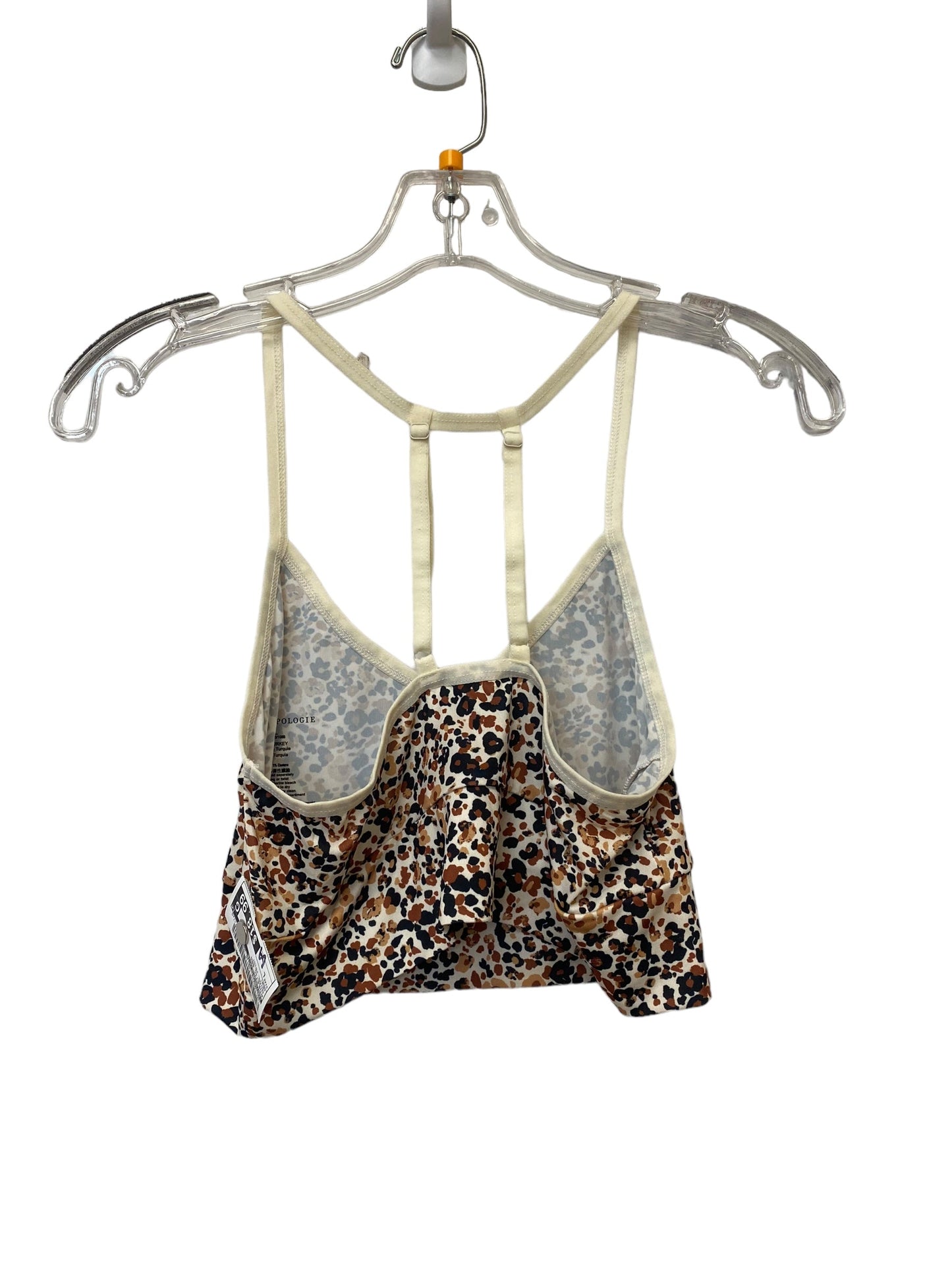 Animal Print Athletic Bra Anthropologie, Size L