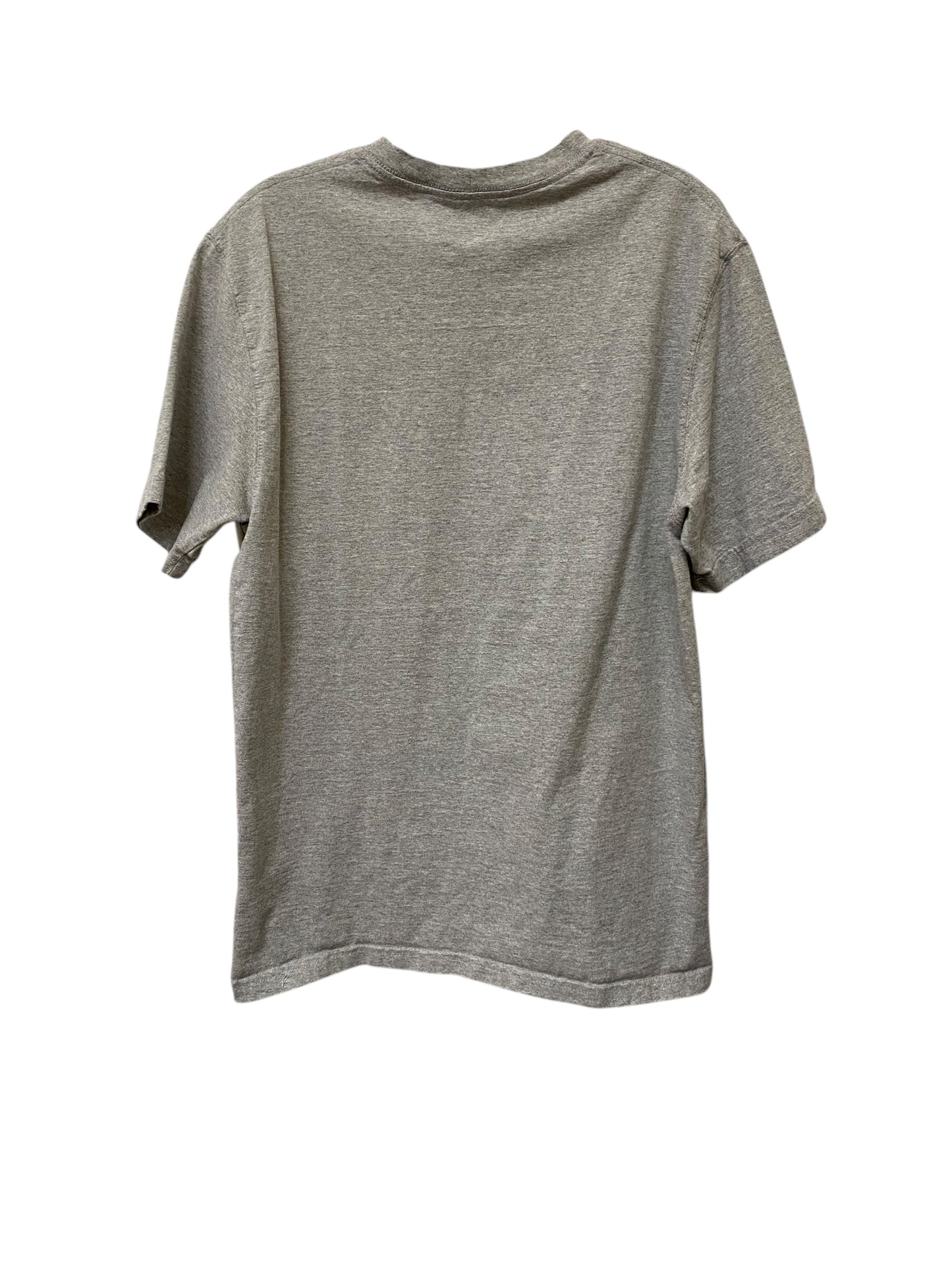 Top Short Sleeve By Carhartt In Grey, Size: M