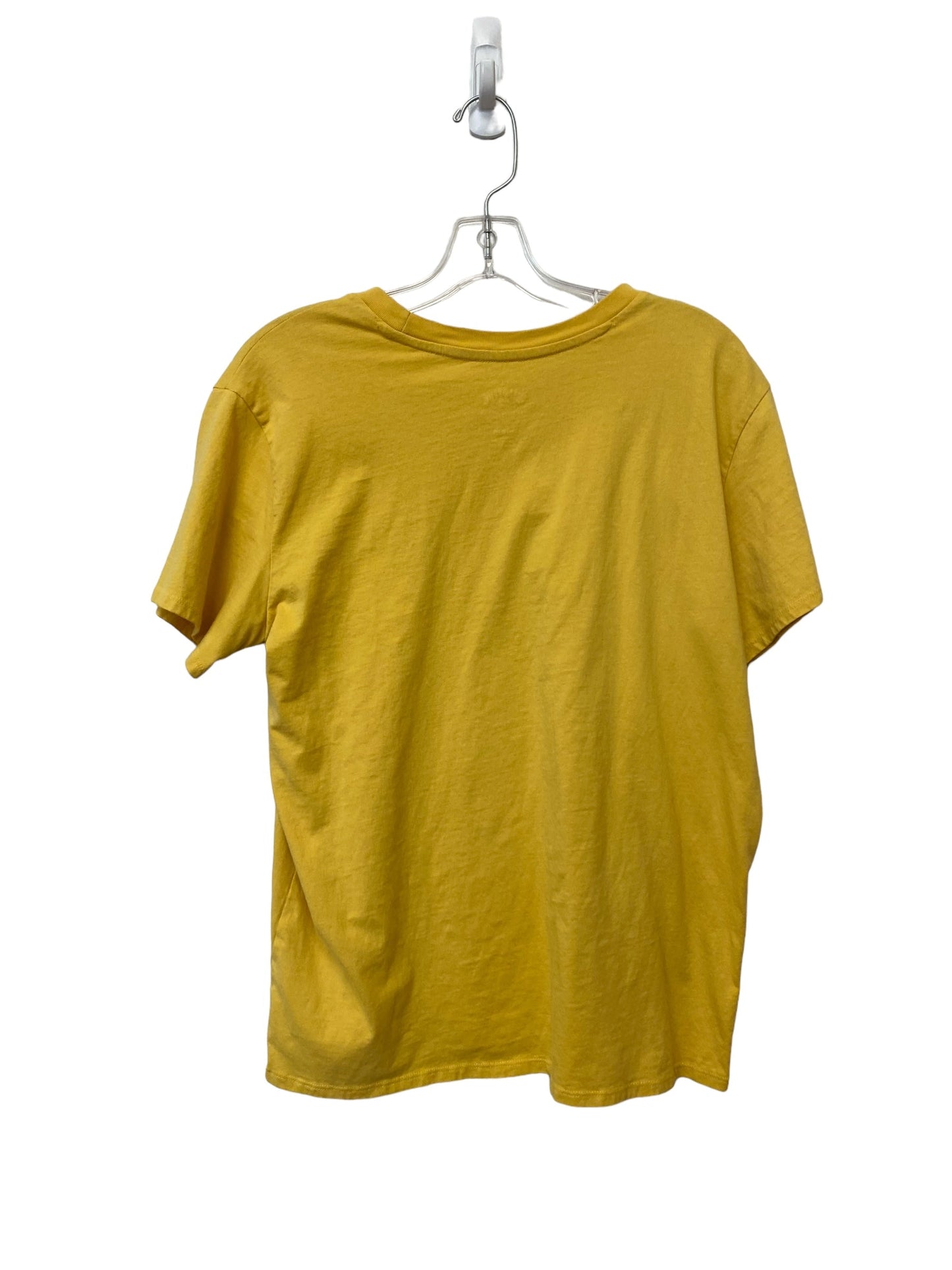 Yellow Top Short Sleeve Basic Billabong, Size L