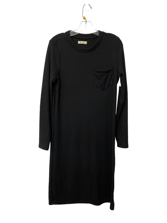 Black Dress Casual Maxi Madewell, Size M