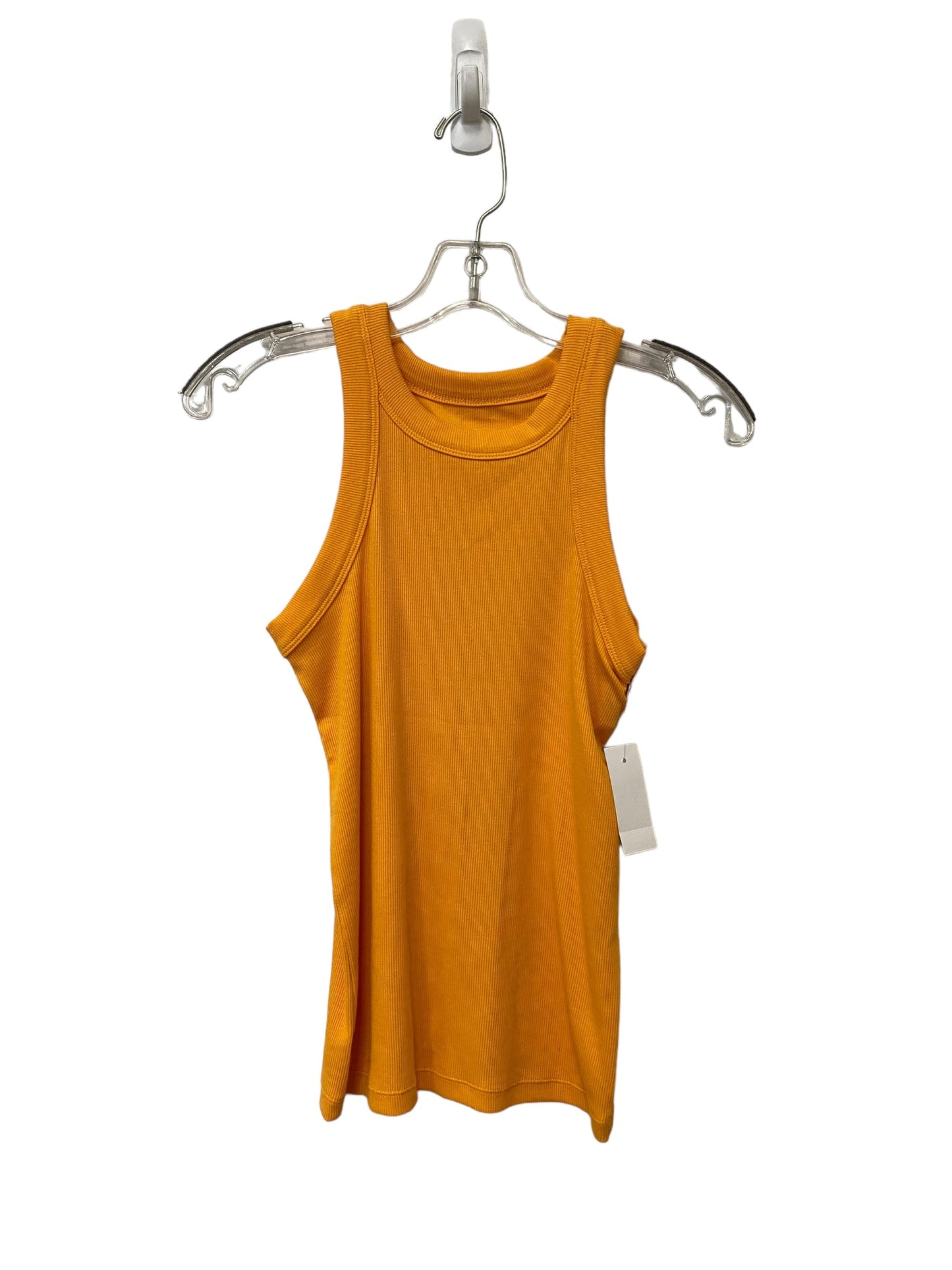 Yellow Top Sleeveless Loft, Size Xs