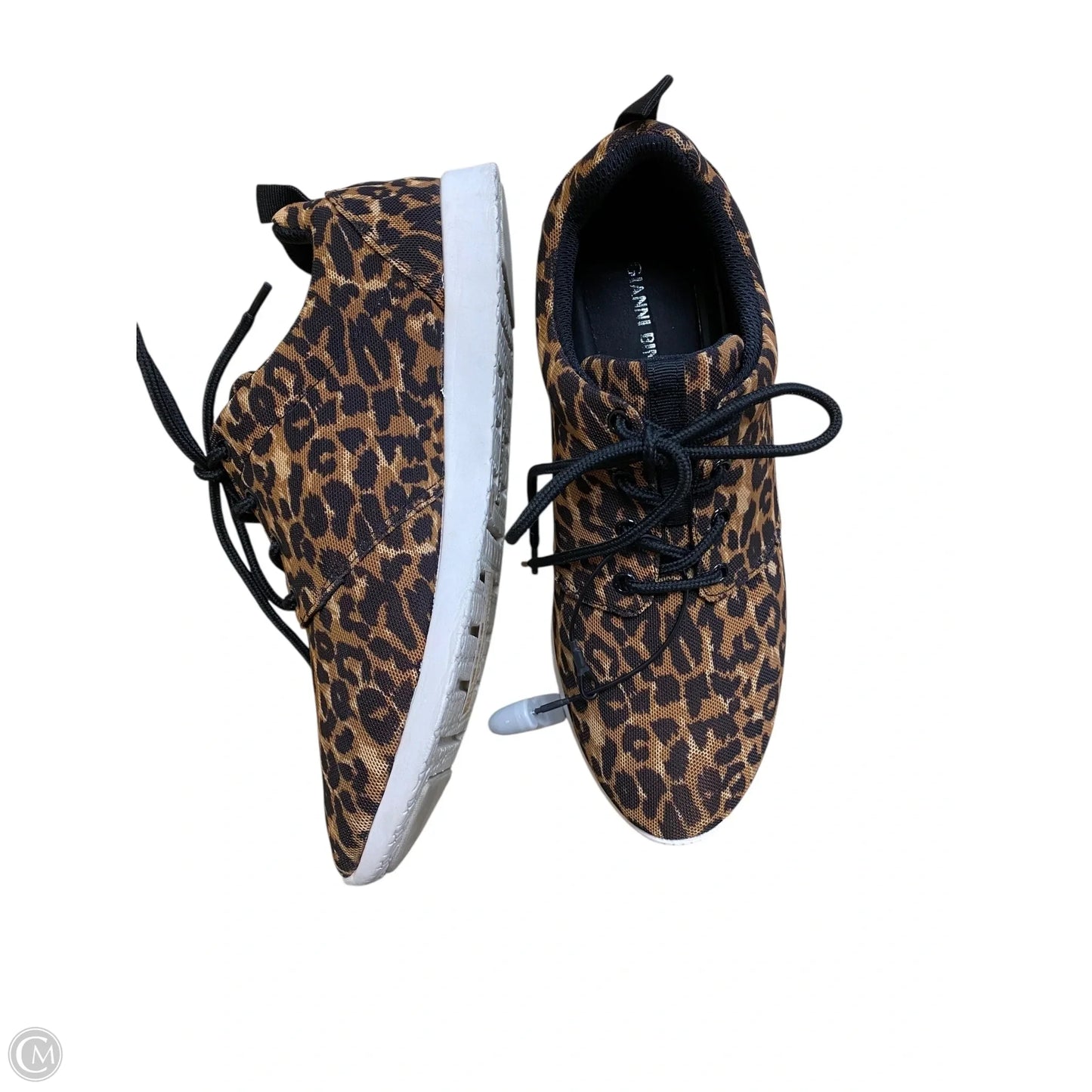 Shoes Athletic By Gianni Bini In Animal Print, Size: 8.5