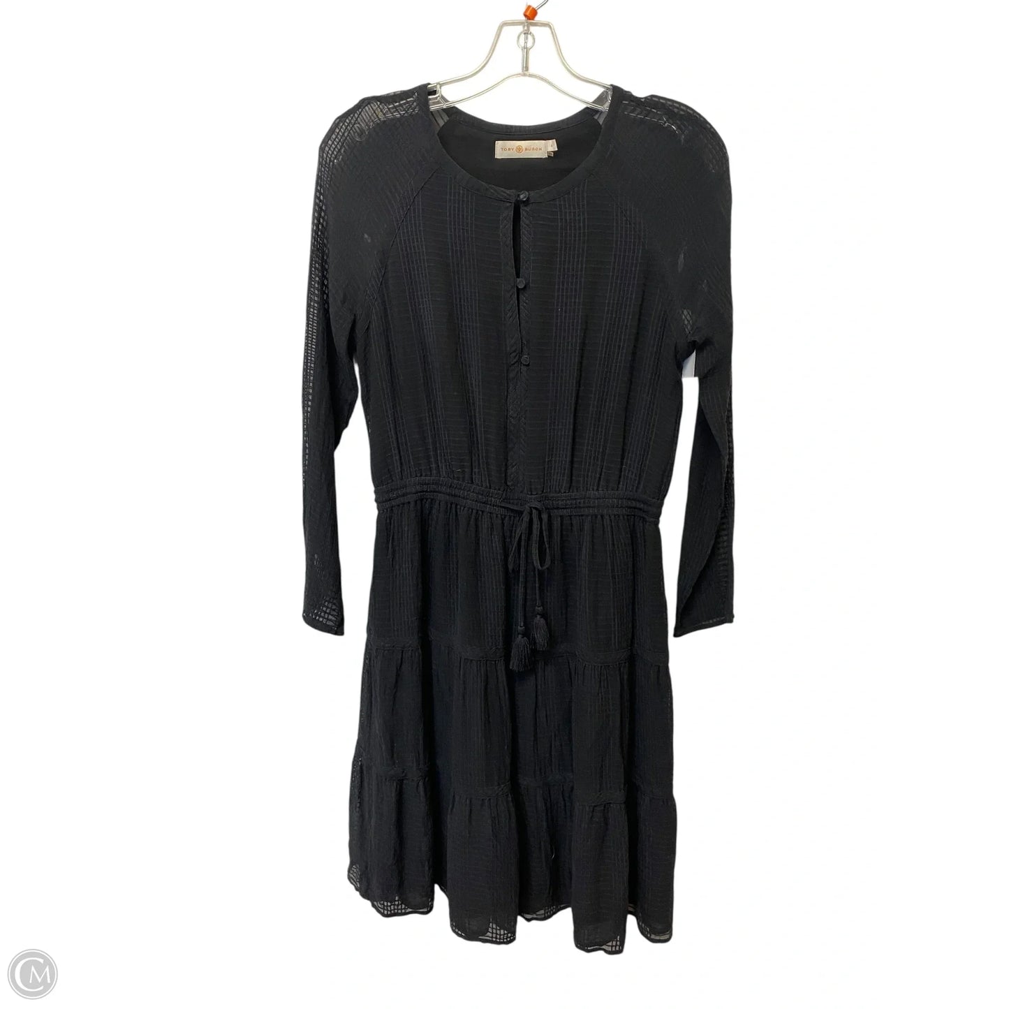 Dress Designer By Tory Burch In Black, Size: 4