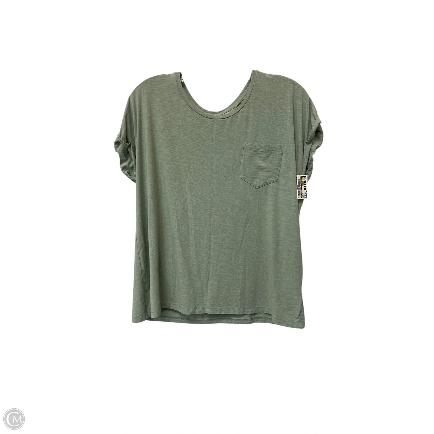 Top Short Sleeve By Max Studio In Green, Size: Xl