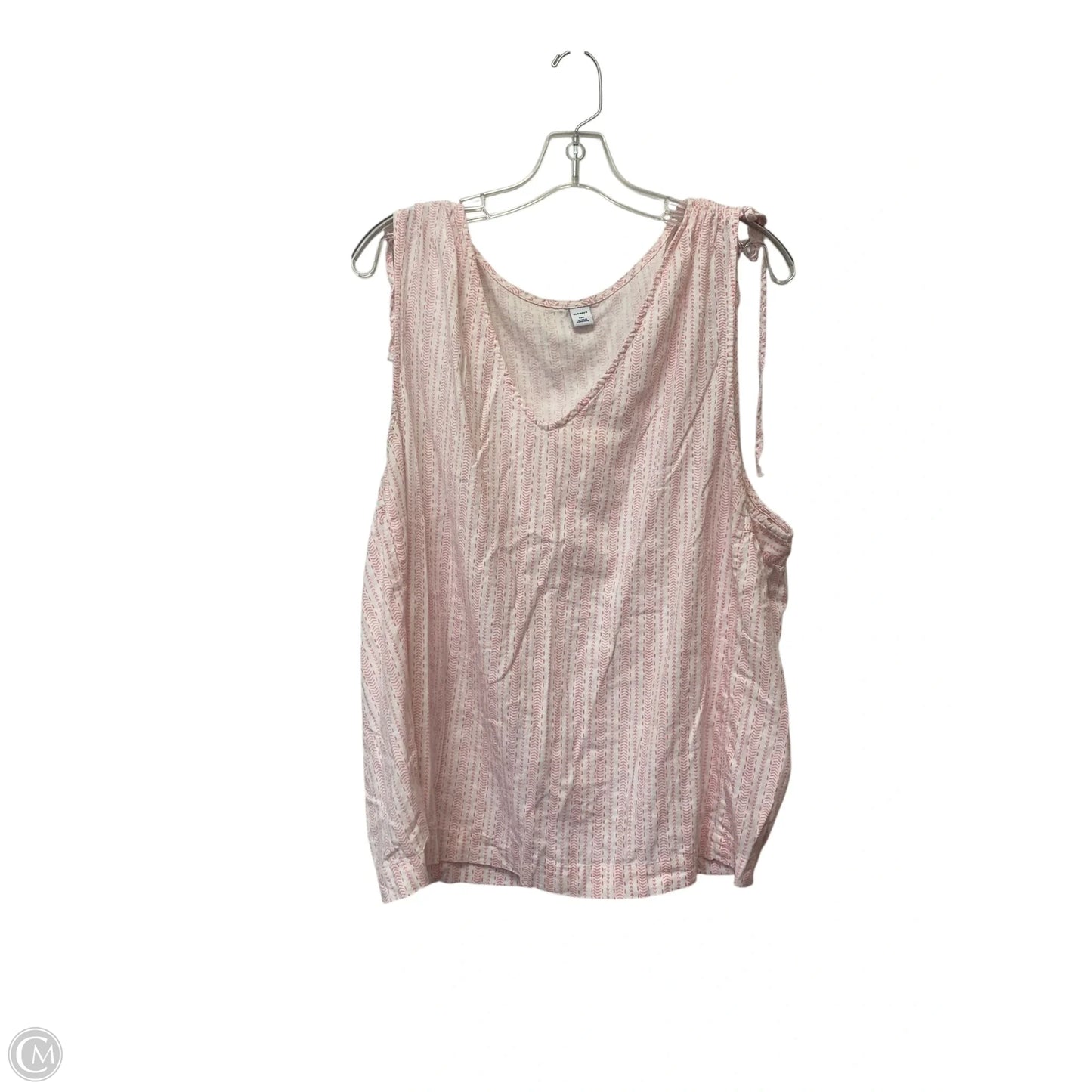 Top Sleeveless By Old Navy In Pink, Size: Xxl
