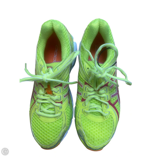 Shoes Athletic By Asics In Green, Size: 6