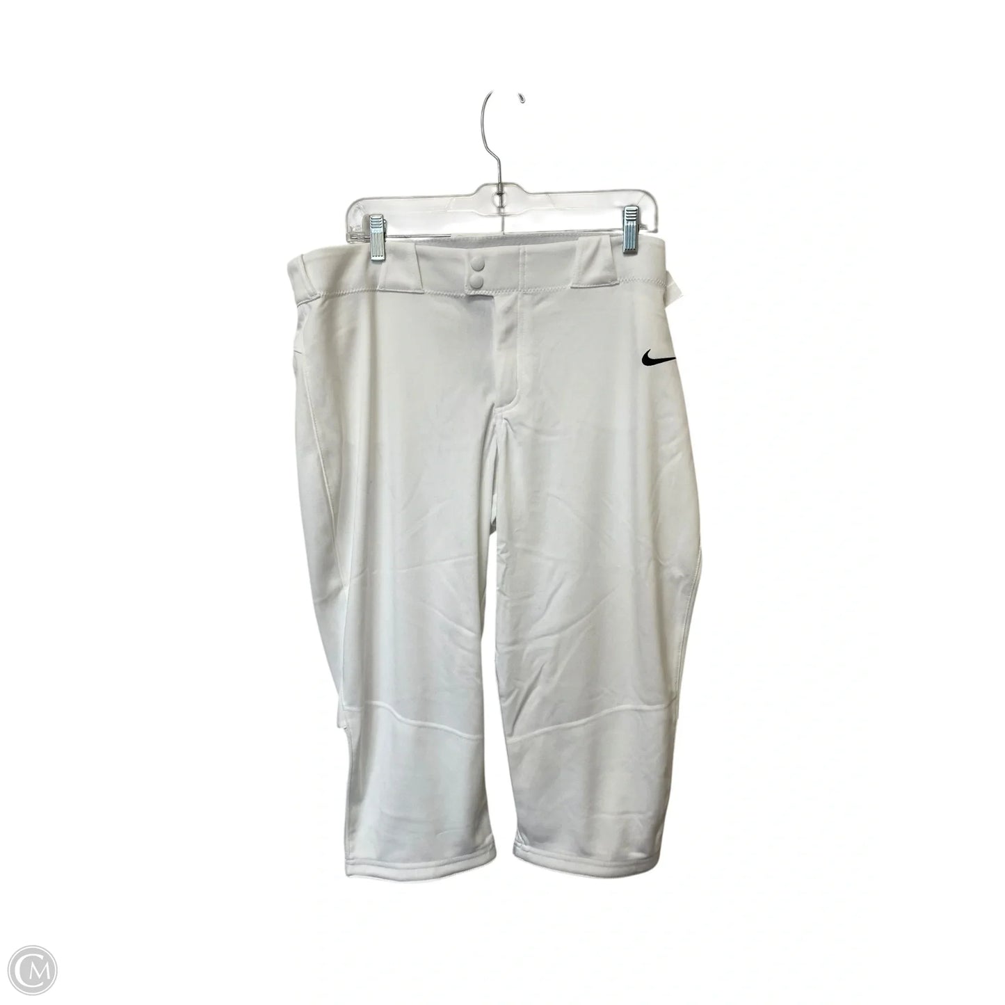 Athletic Pants By Nike Apparel In White, Size: Xl
