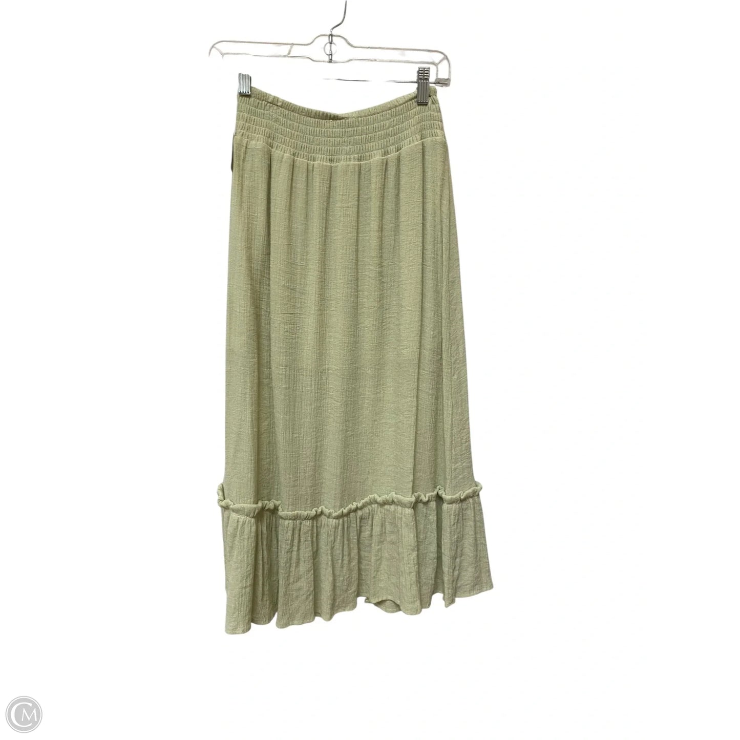 Skirt Maxi By Blu Pepper In Green, Size: S
