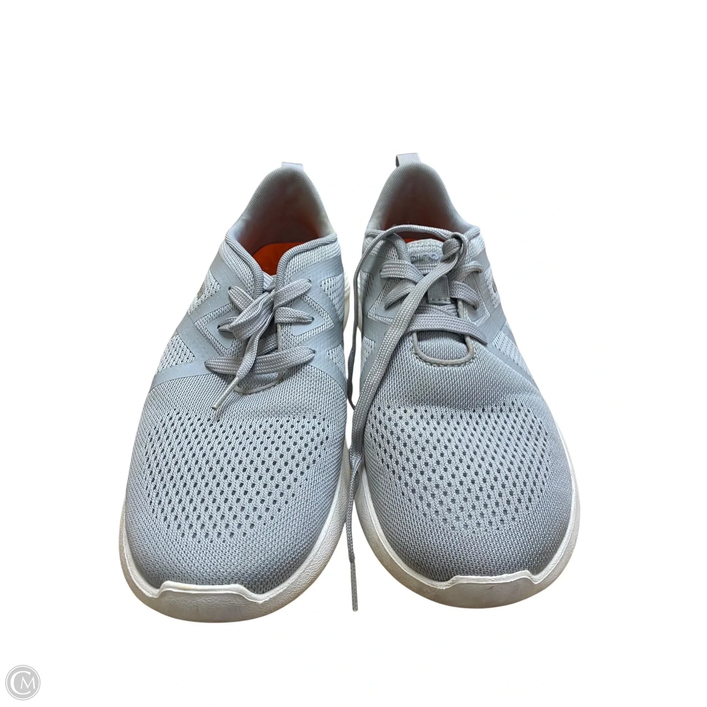 Shoes Athletic By Crocs In Grey, Size: 9