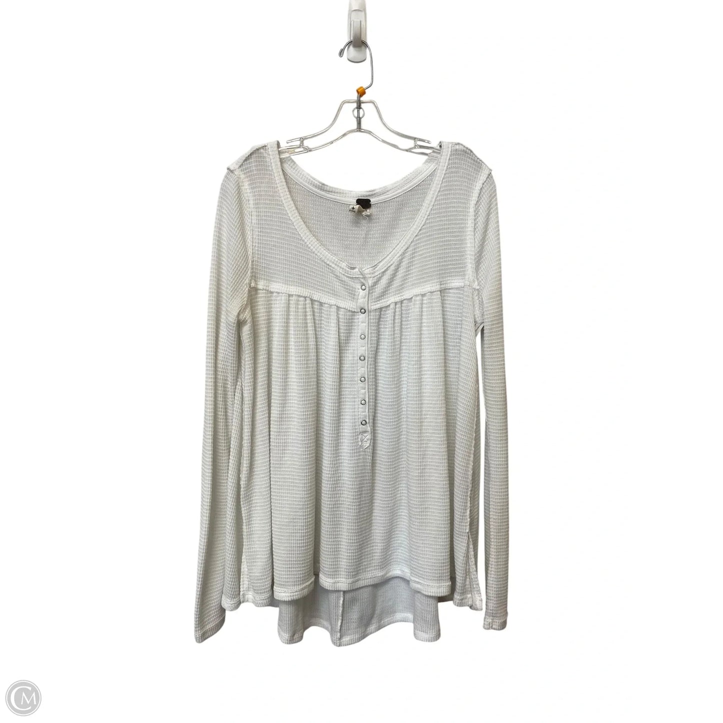 Top Long Sleeve By We The Free In White, Size: M