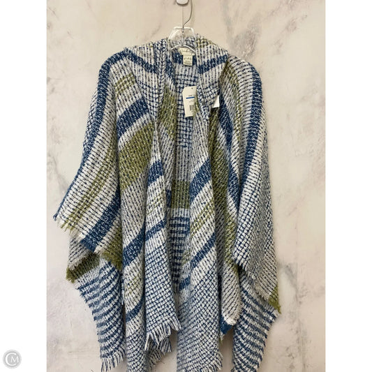 Cardigan By Wonderly In Blue & Green, Size: Osfm
