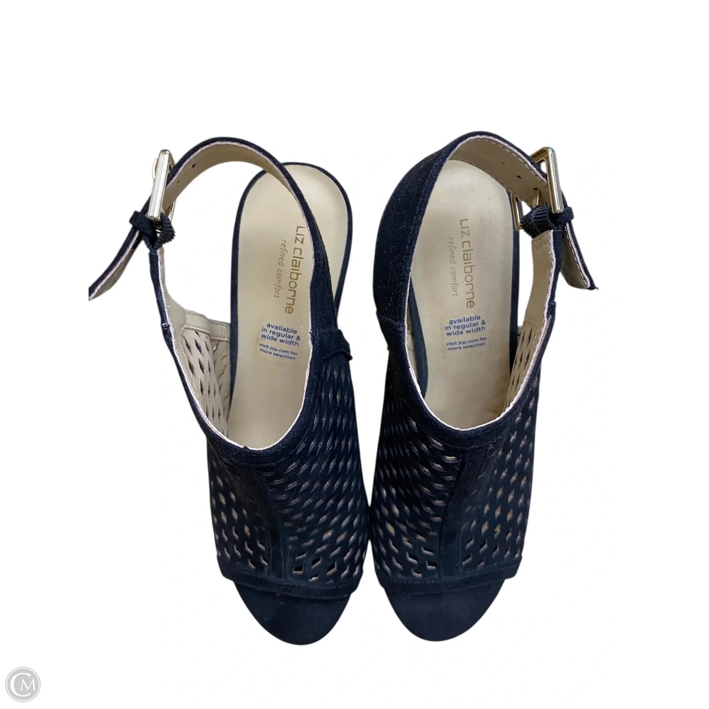 Shoes Heels Block By Liz Claiborne In Black, Size: 7