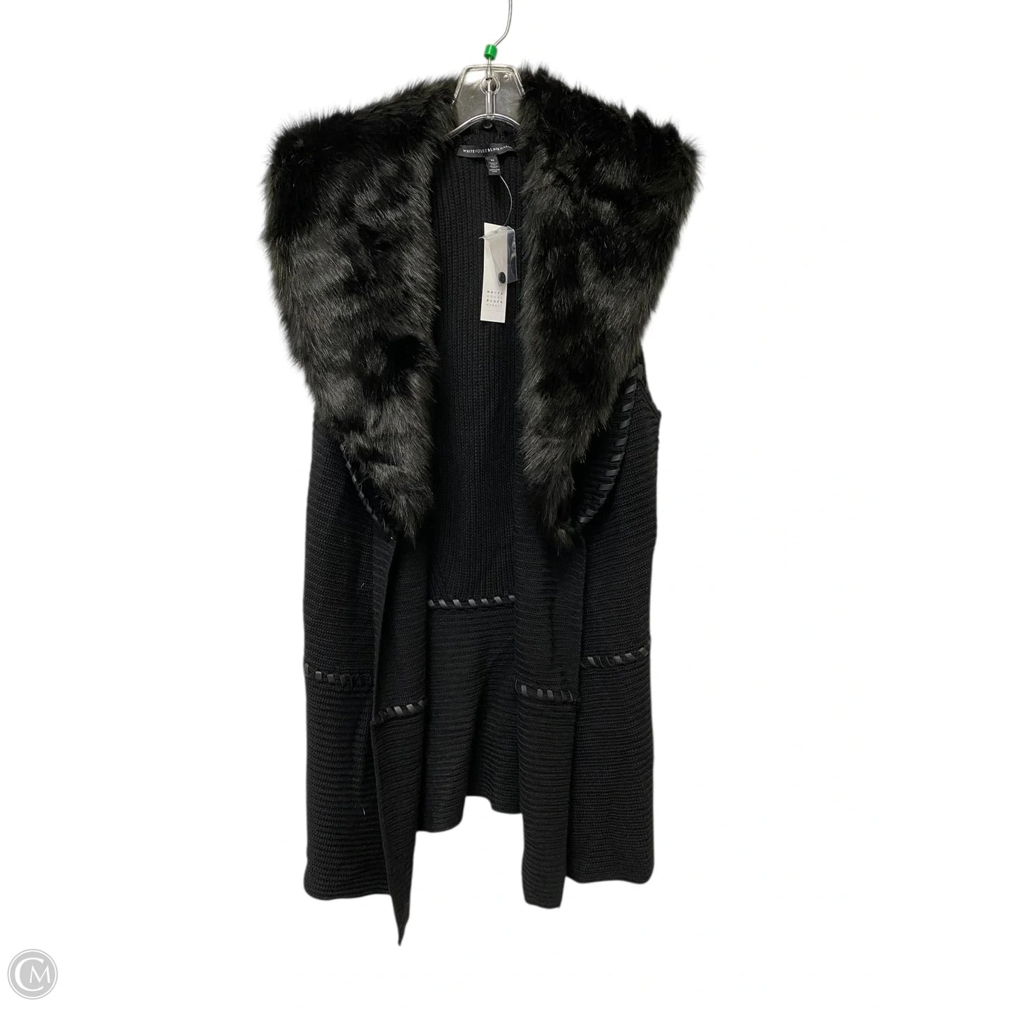 Vest Sweater By White House Black Market In Black, Size: M