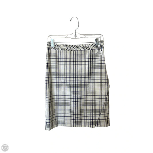 Skirt Mini & Short By Banana Republic In Plaid Pattern, Size: 4