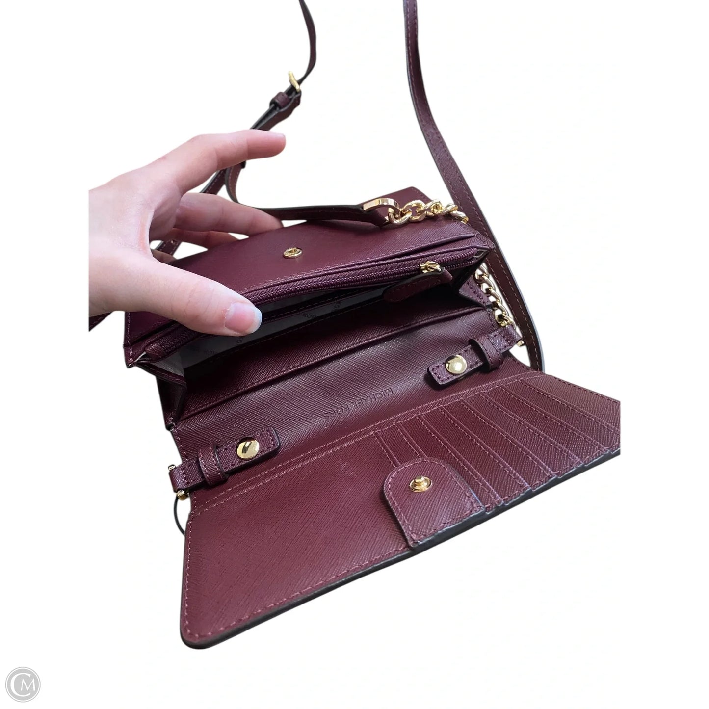 Crossbody Designer By Michael Kors, Size: Small