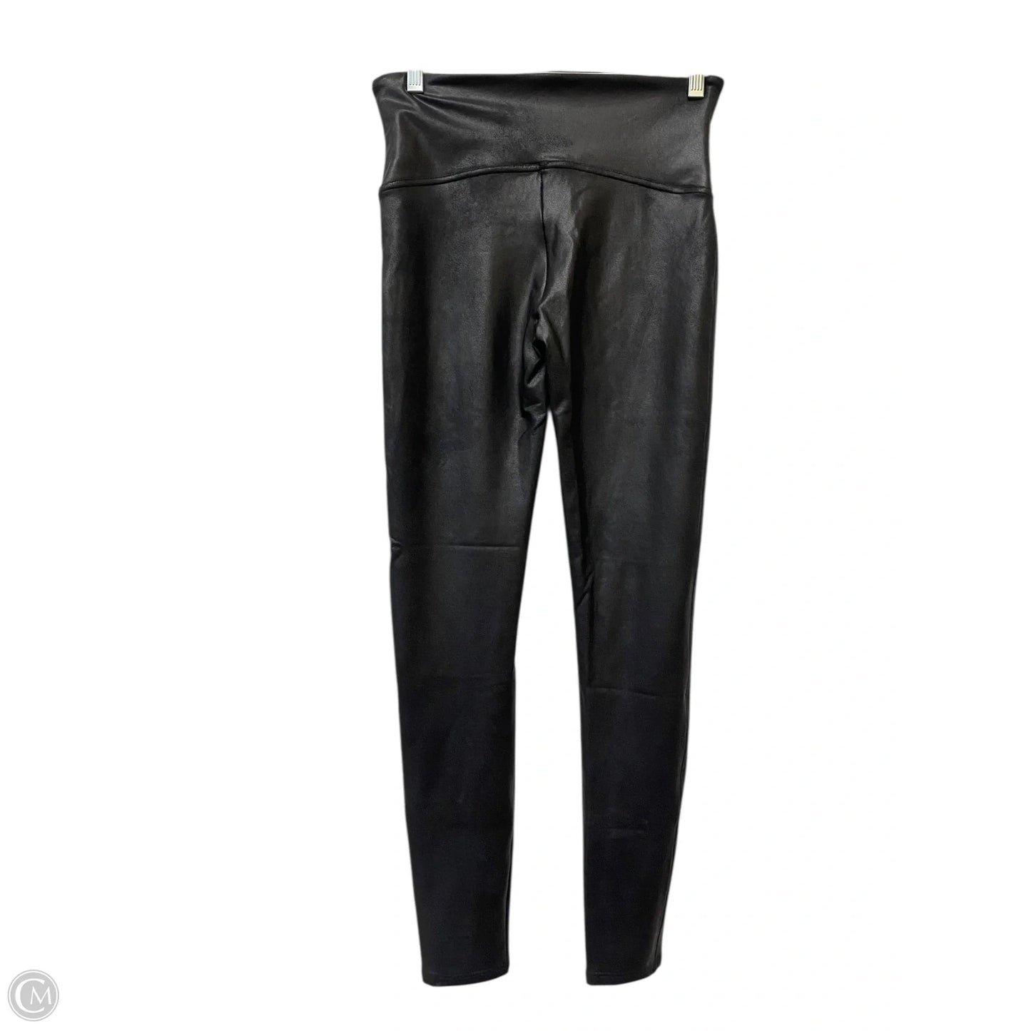 Athletic Leggings By Spanx In Black, Size: L
