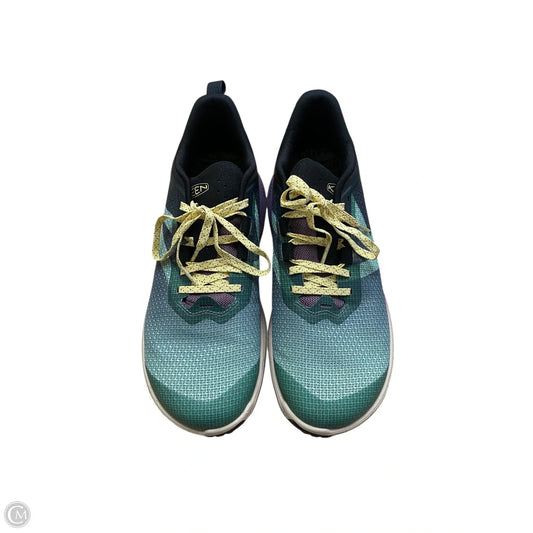 Shoes Athletic By Keen In Green & Purple, Size: 9