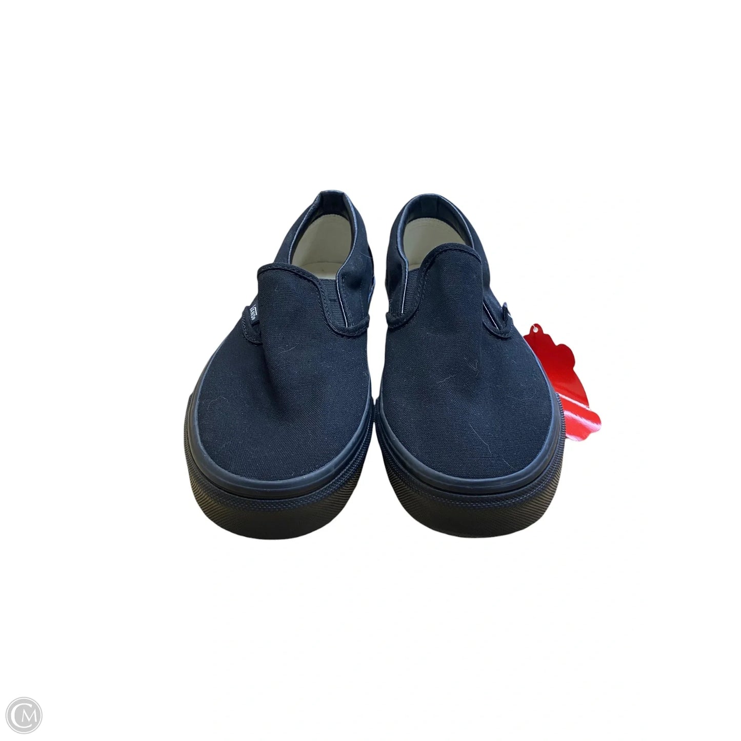 Shoes Flats By Vans In Black, Size: 7.5