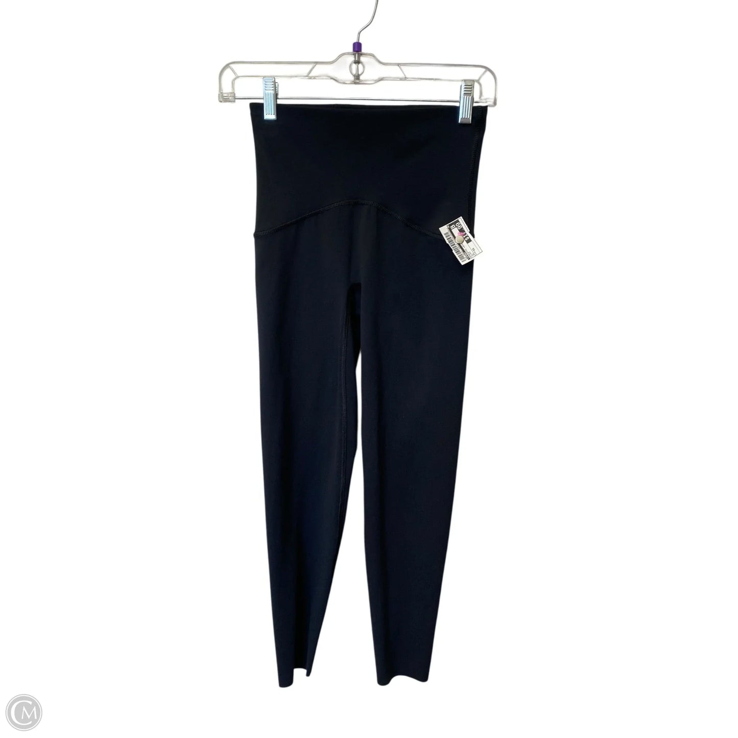 Athletic Leggings By Spanx In Black, Size: Xs