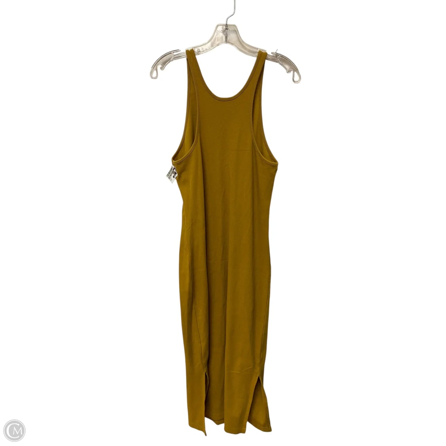 Dress Casual Maxi By Banana Republic In Yellow, Size: M