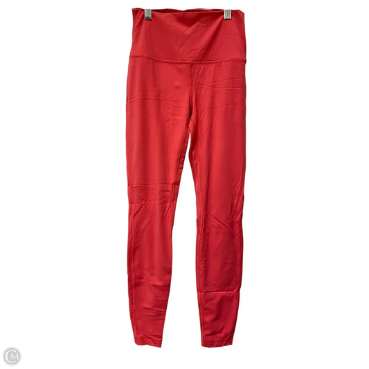 Athletic Leggings By Lululemon In Pink, Size: 6
