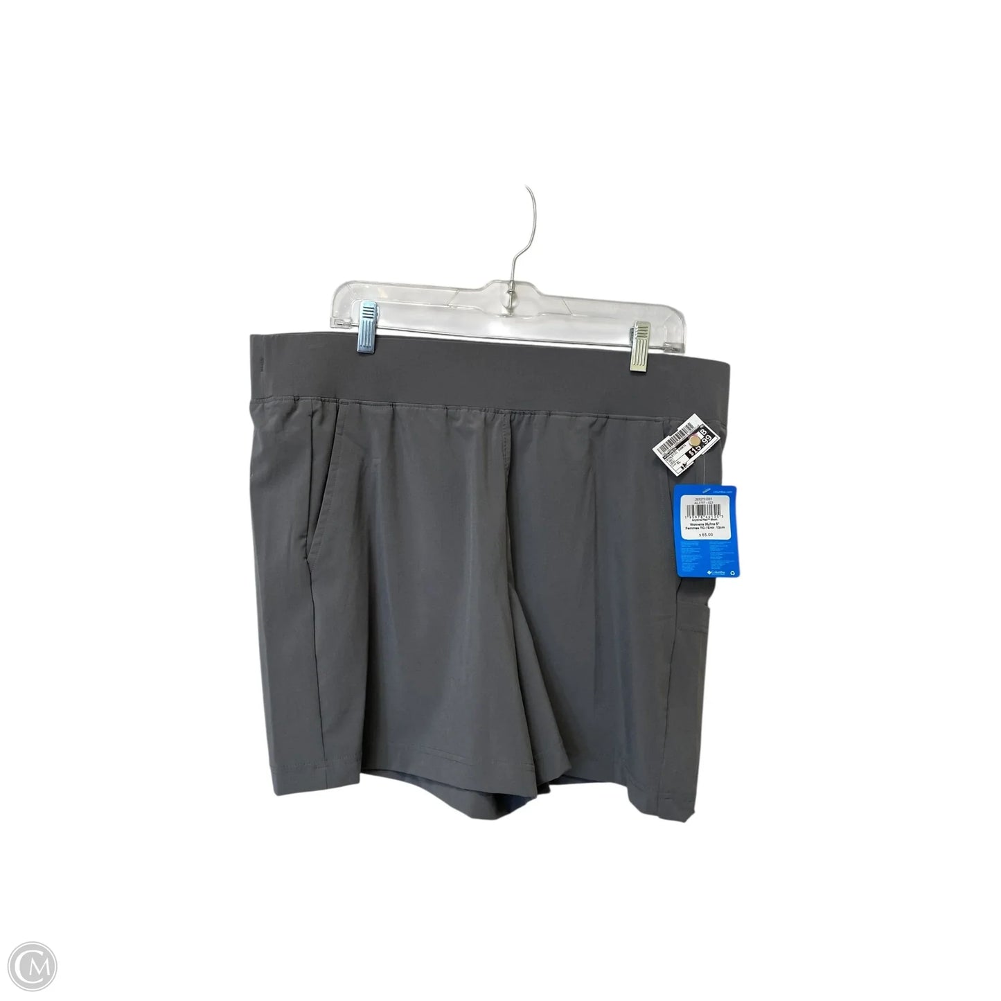 Athletic Shorts By Columbia In Grey, Size: Xl
