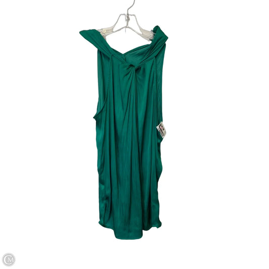 Top Sleeveless By Torrid In Green, Size: 1x