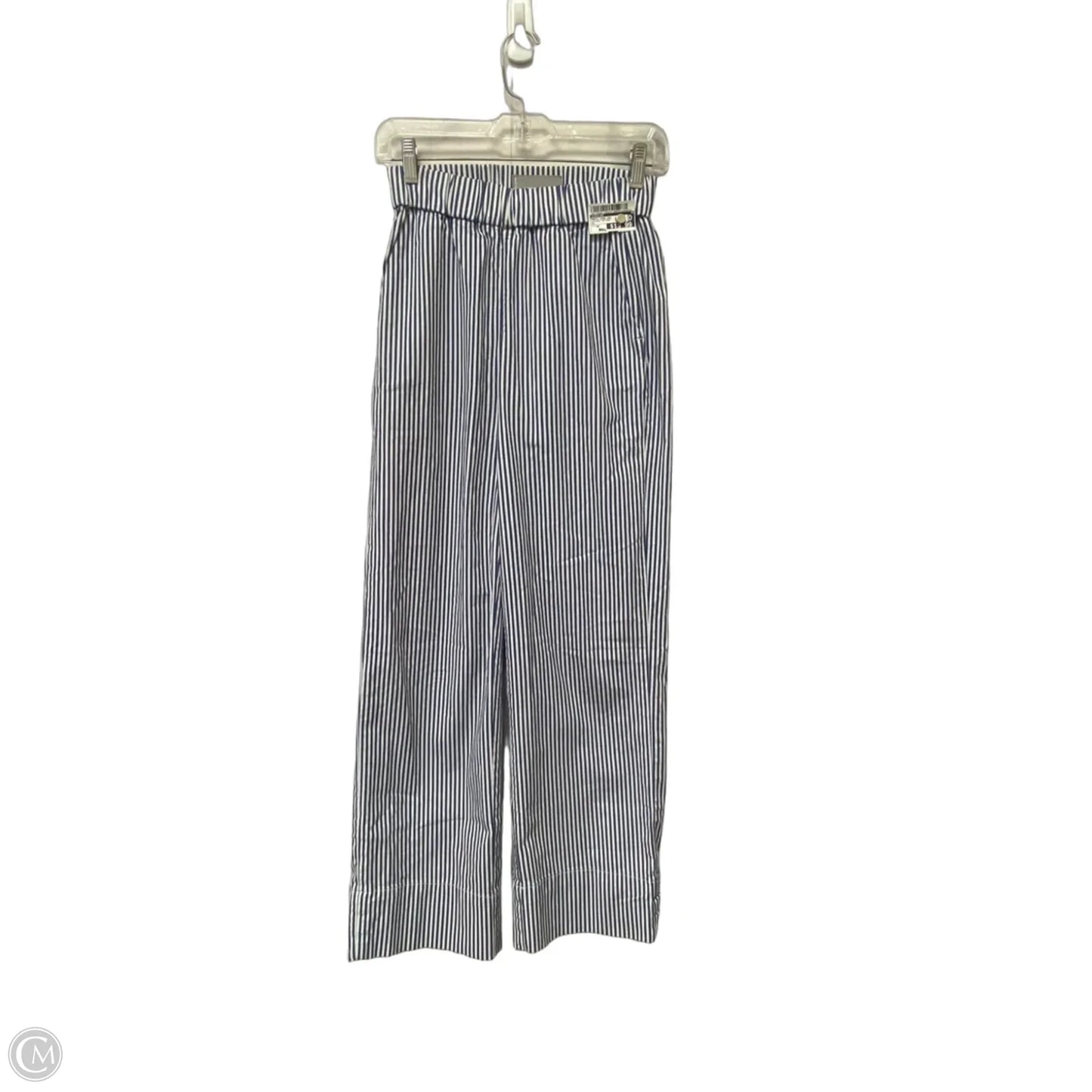 Pants Wide Leg By Everlane In Striped Pattern, Size: 0p