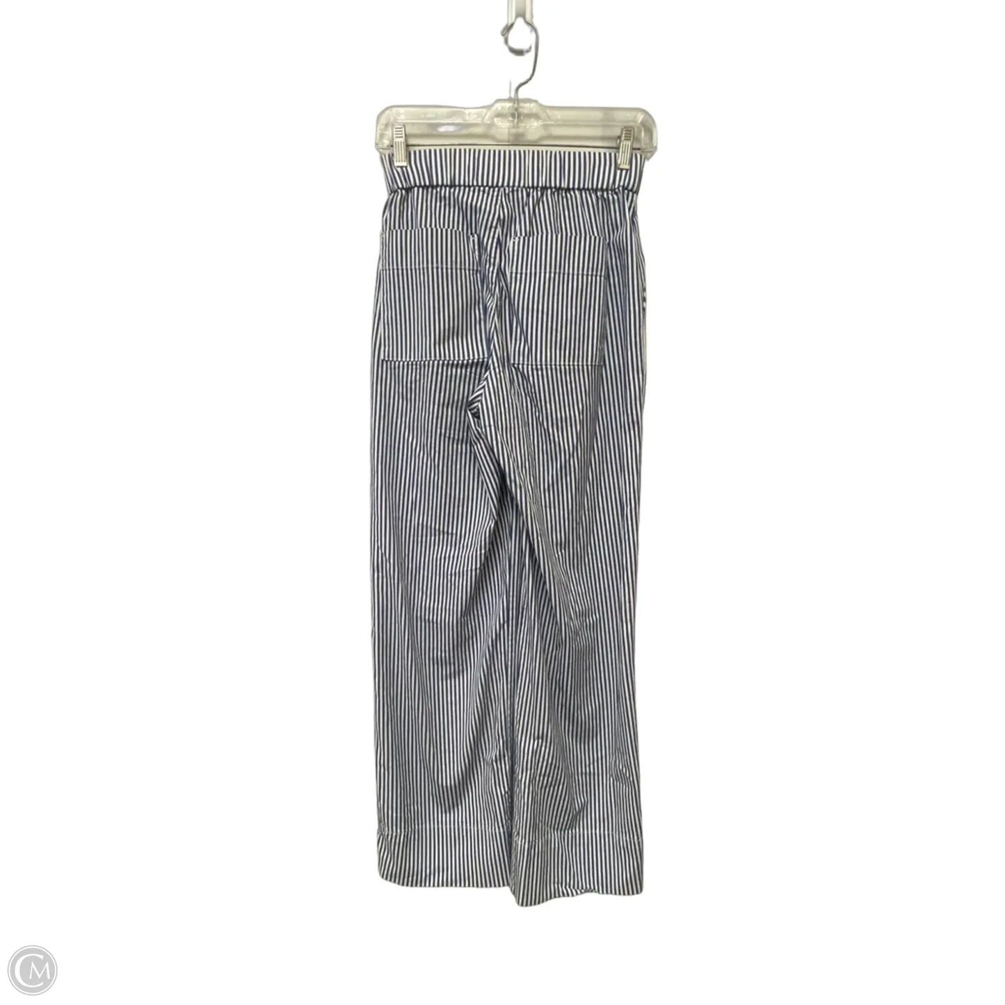Pants Wide Leg By Everlane In Striped Pattern, Size: 0p