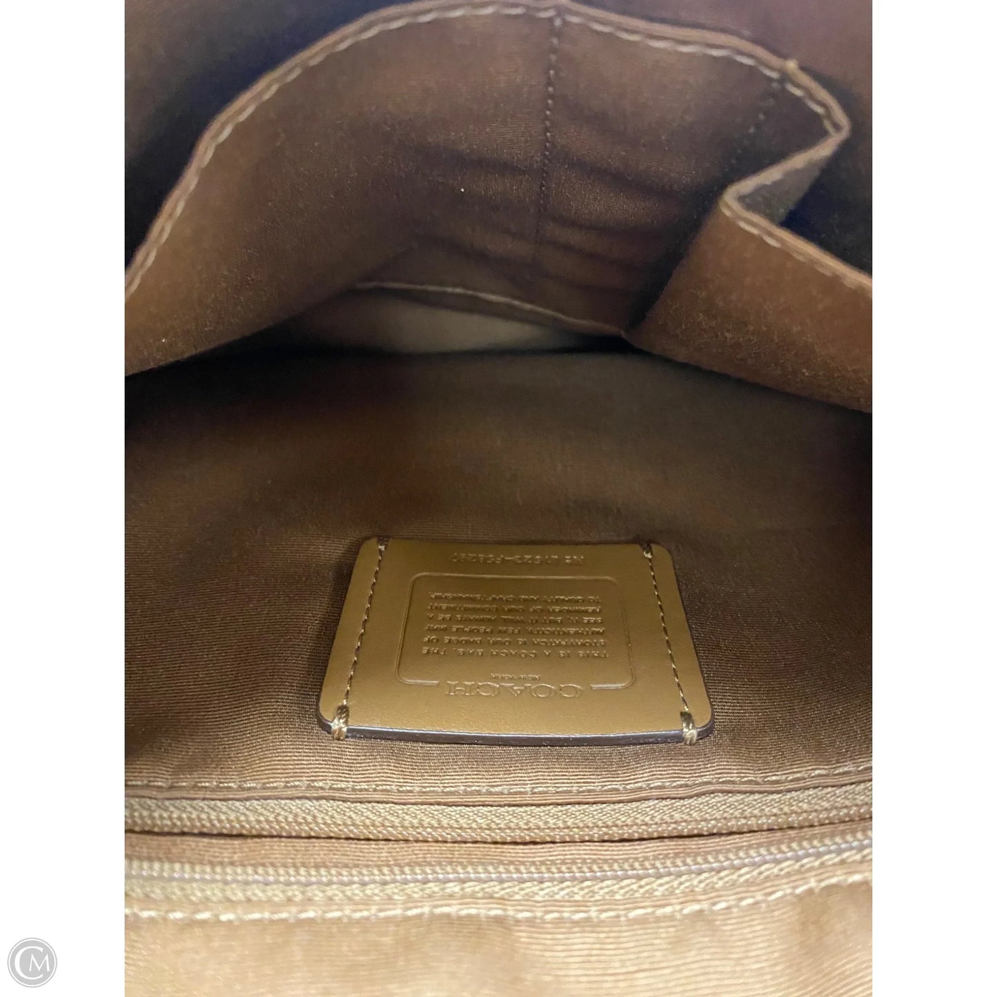 Crossbody Designer By Coach, Size: Large