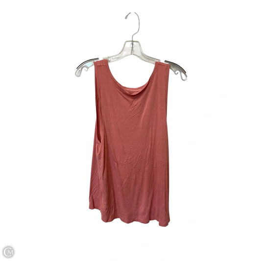 Top Sleeveless By Clothes Mentor In Pink, Size: L