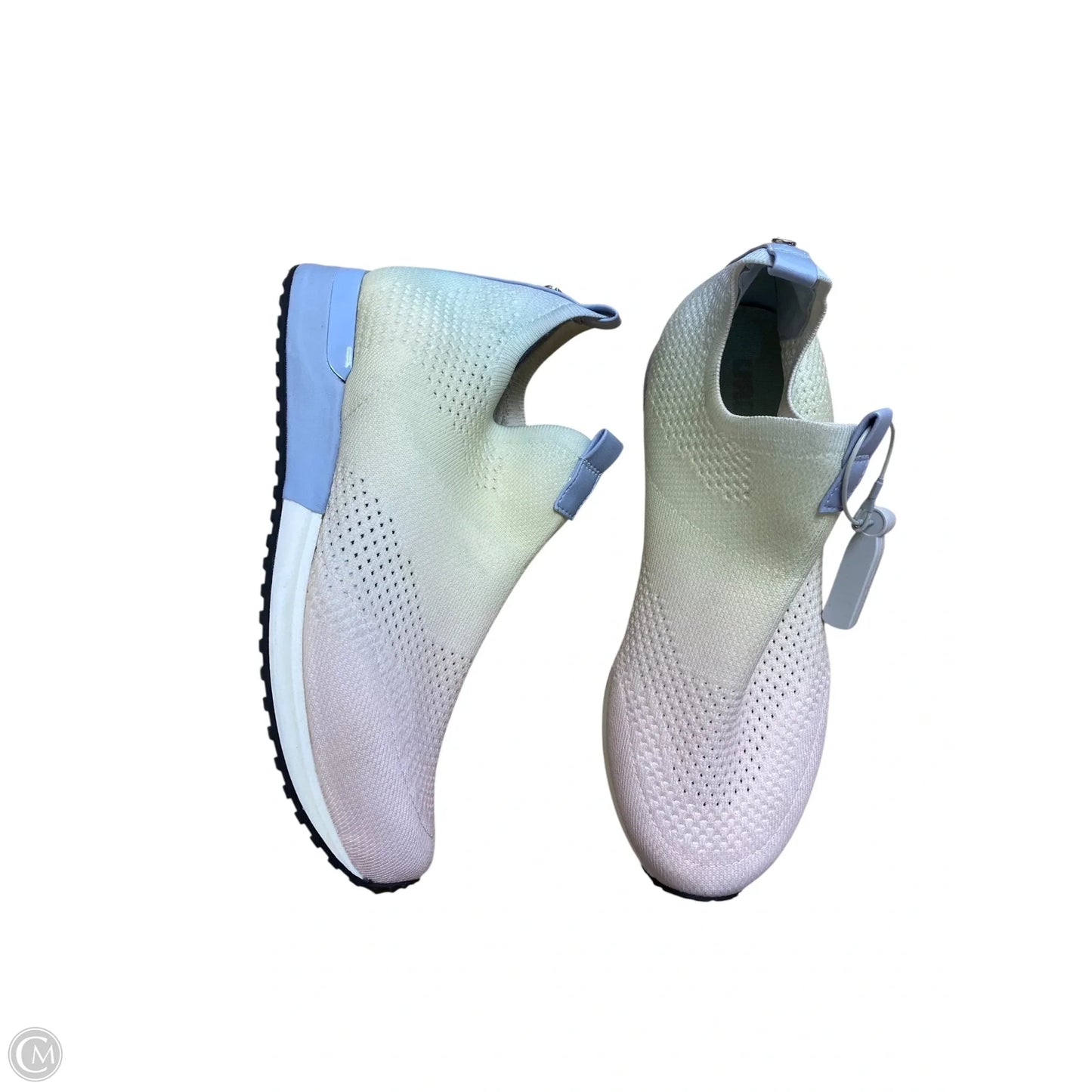 Shoes Athletic By J Slides In Rainbow Print, Size: 9