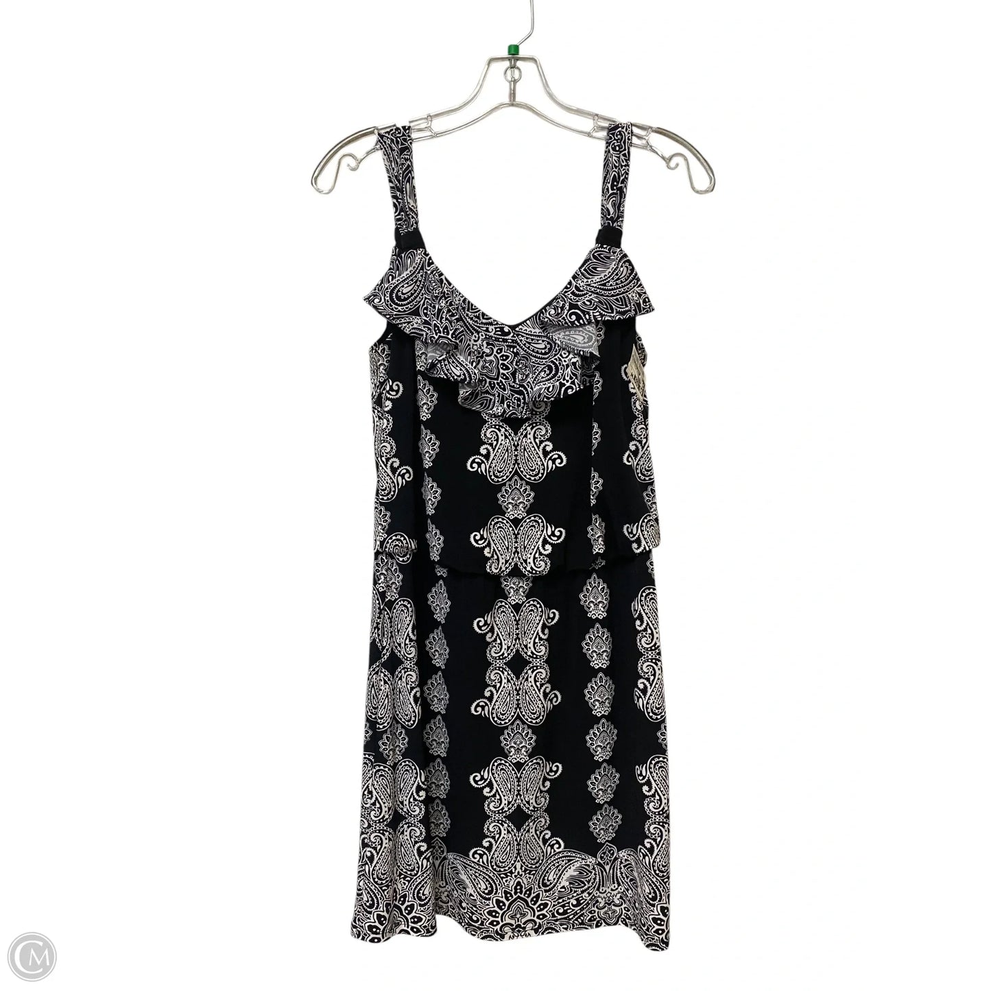 Dress Casual Midi By White House Black Market In Black, Size: S