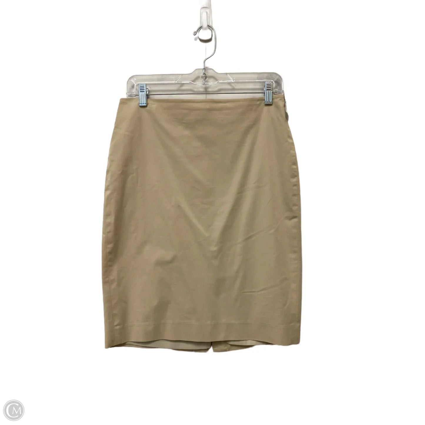 Skirt Midi By Ann Taylor In Taupe, Size: 4