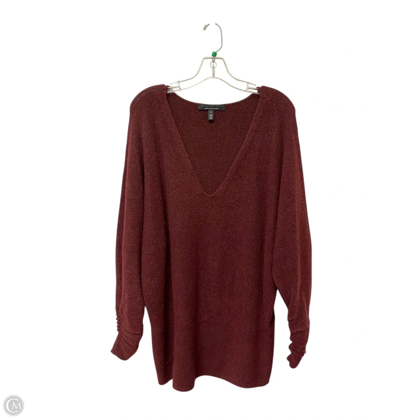 Sweater By White House Black Market In Maroon, Size: Xl