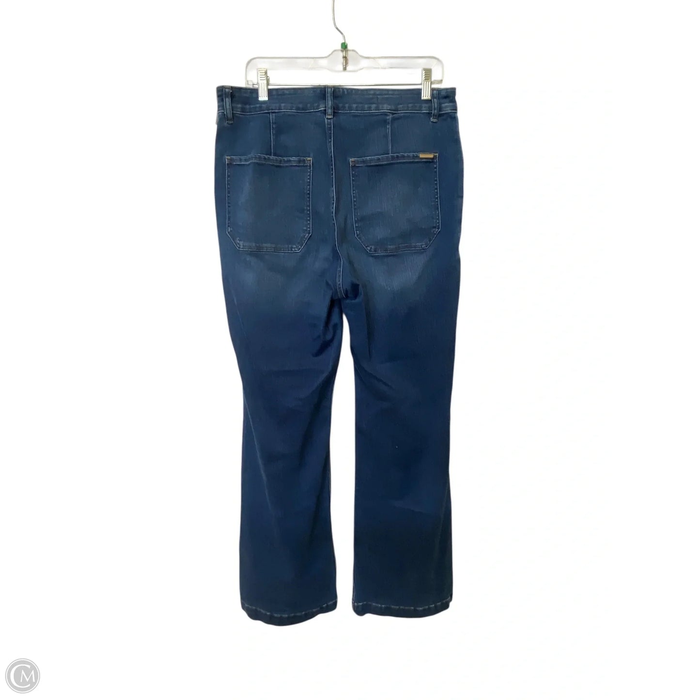 Jeans Wide Leg By White House Black Market In Blue Denim, Size: 12
