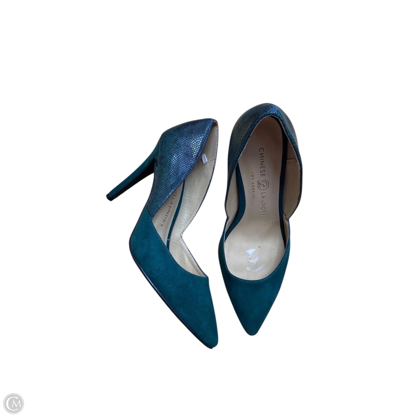 Shoes Heels Stiletto By Chinese Laundry In Green, Size: 6