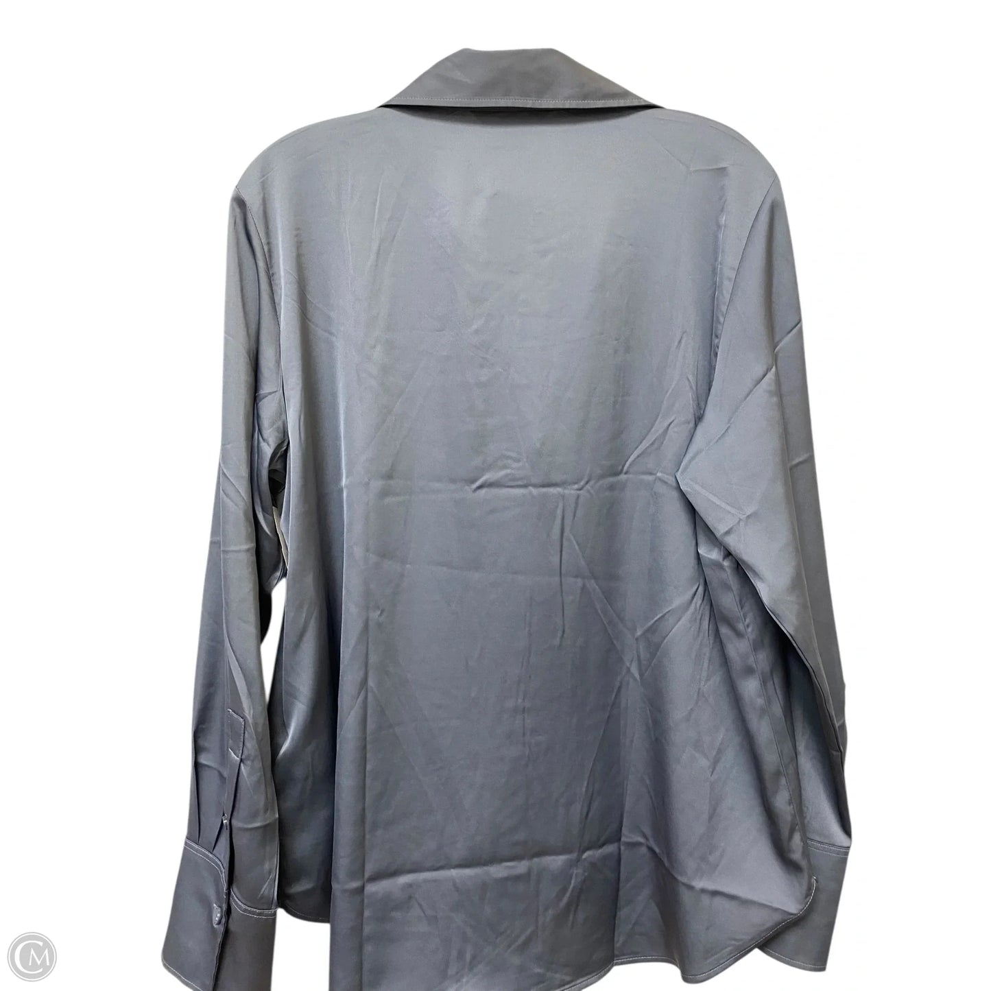 Top Long Sleeve Basic By H&m In Blue, Size: M