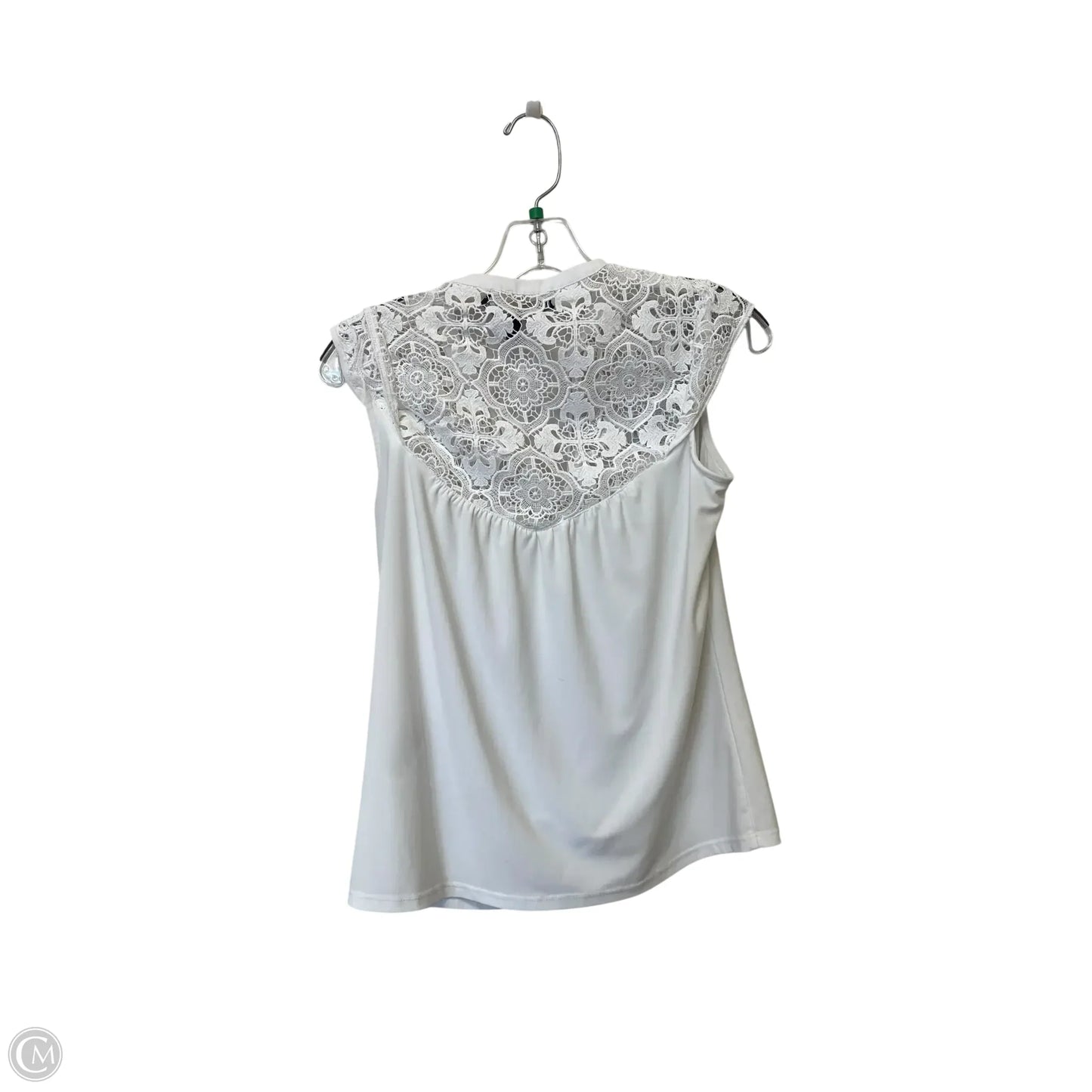 Top Short Sleeve By White House Black Market In White, Size: Xs