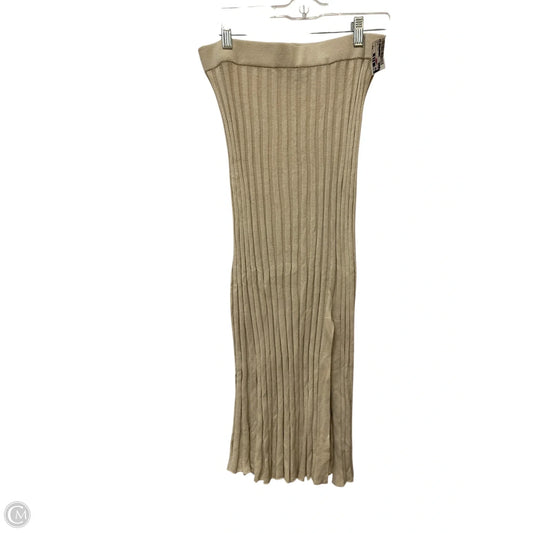 Skirt Midi By Gap In Beige, Size: M