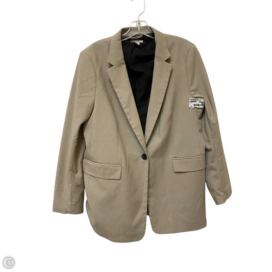 Blazer By H&m In Taupe, Size: L