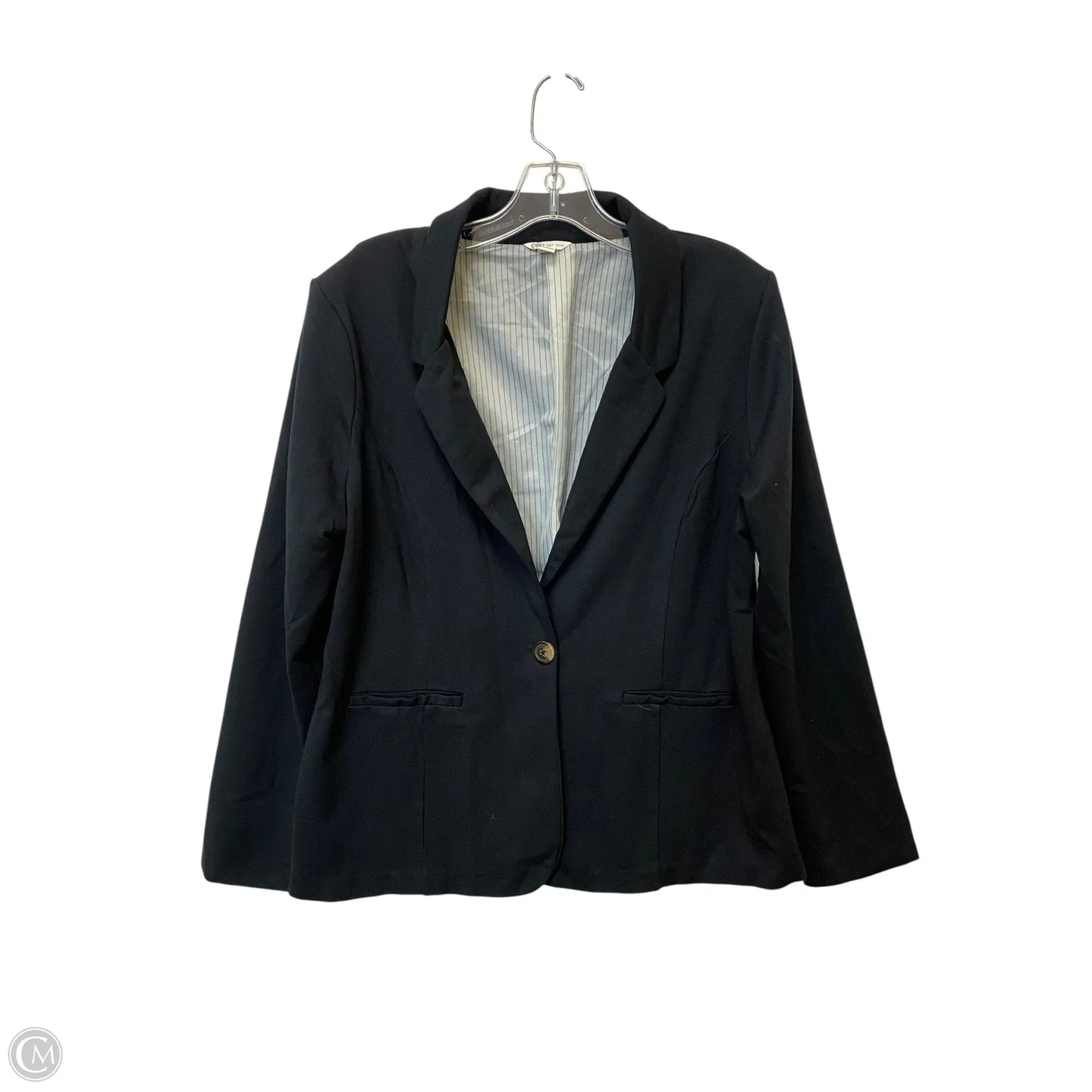 Blazer By Cato In Black, Size: L