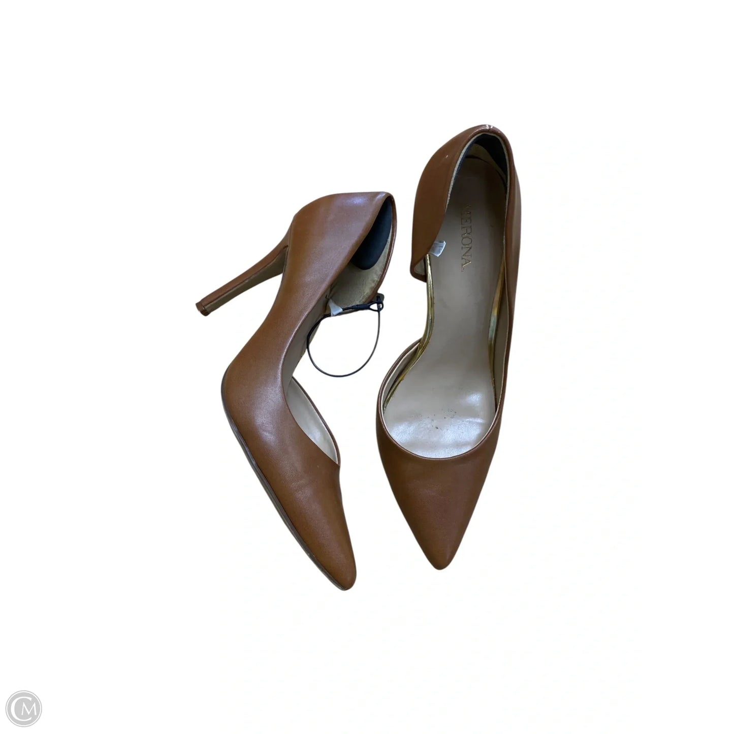 Shoes Heels Stiletto By Merona In Brown, Size: 7.5