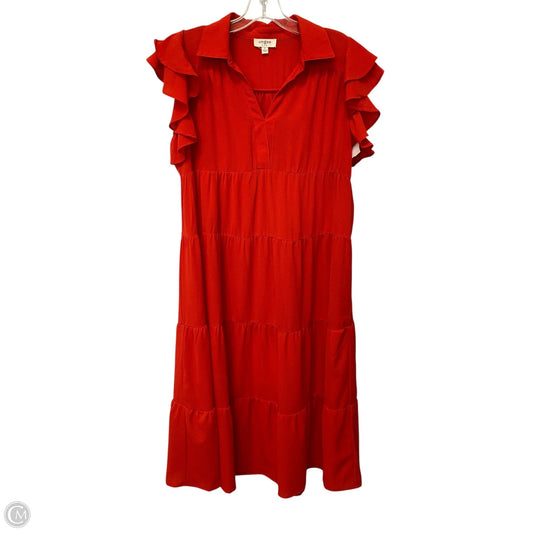 Dress Casual Maxi By Umgee In Red, Size: S