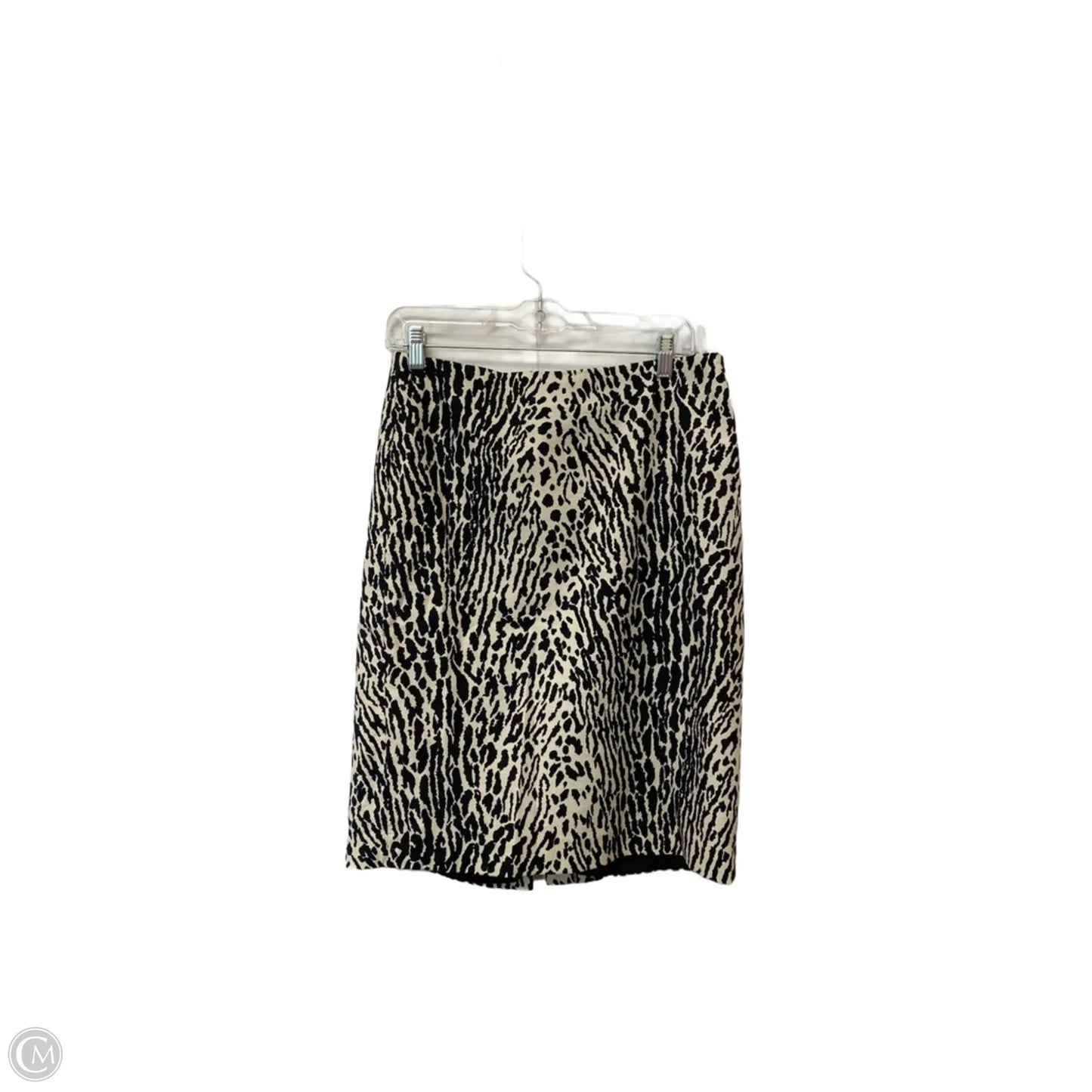 Skirt Midi By Talbots In Animal Print, Size: 6
