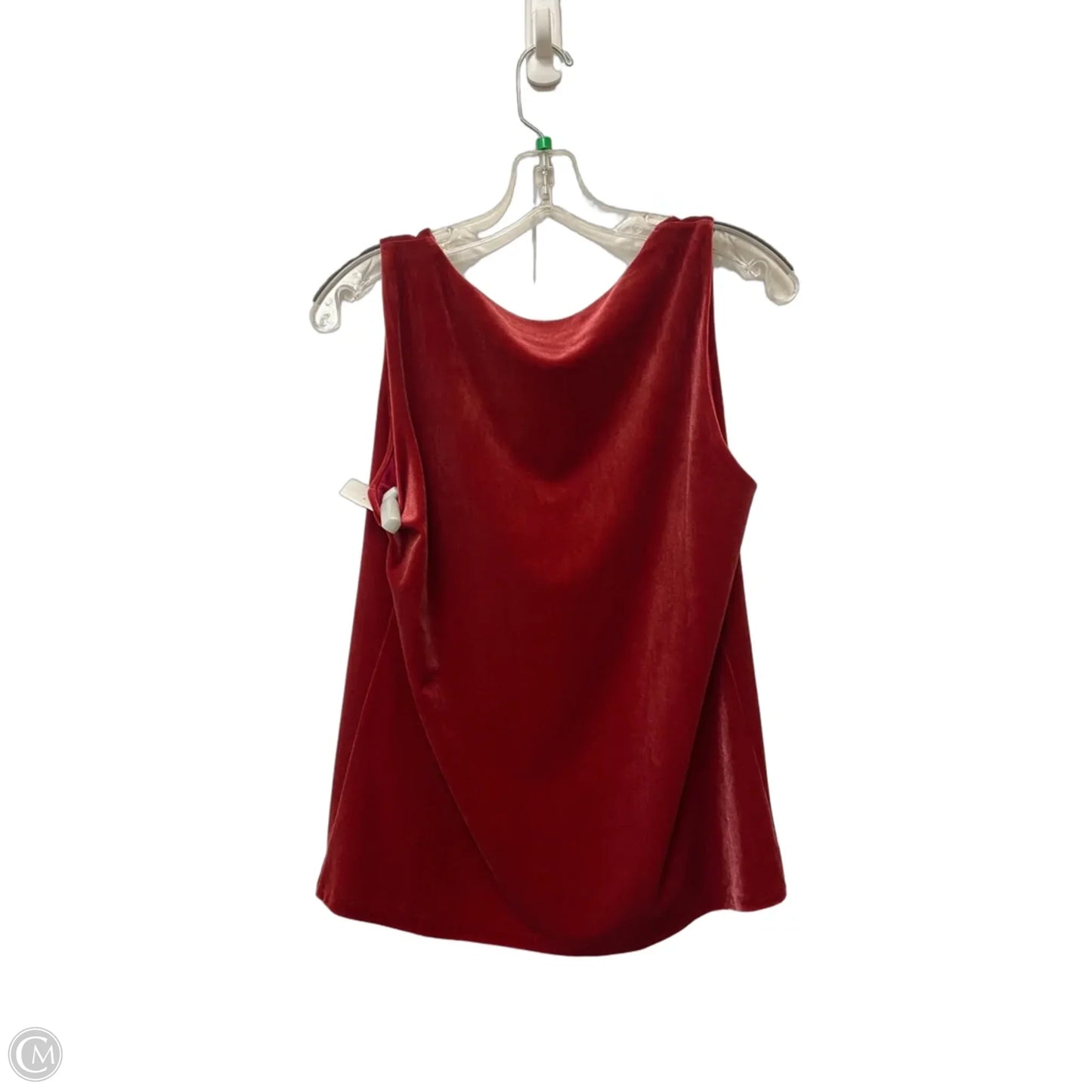 Top Sleeveless By White House Black Market In Red, Size: M